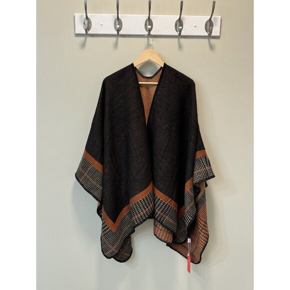 Urban Coco Sweaters - Urban Coco Shawl NEW with Tag. Gray, Rust, Charcoal, Black